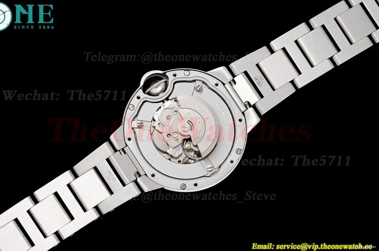 NH05 Dial SS De AF Ballon Cartier Bleu White 33mm SS 0319